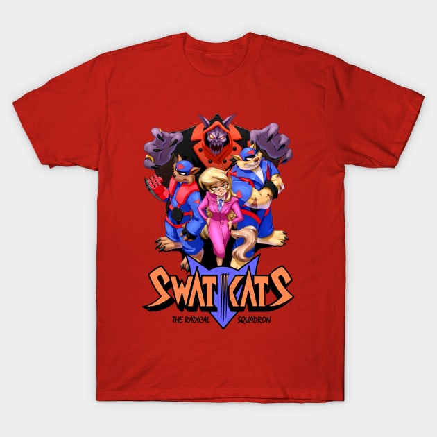 swat kats elite full team T-Shirt by TITAN TRUTH PODCAST